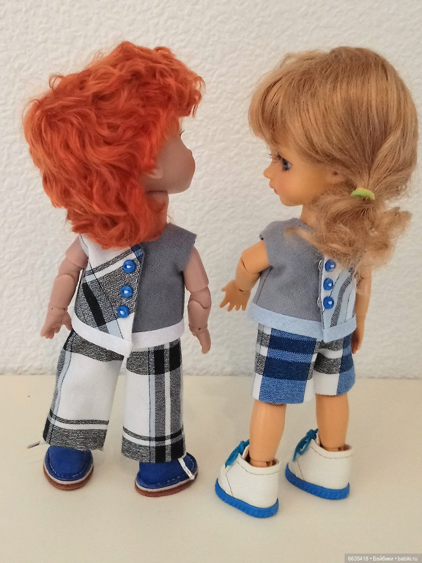 И снова «Клеточка» — Одежда и обувь для кукол своими руками: фото (фото 4)