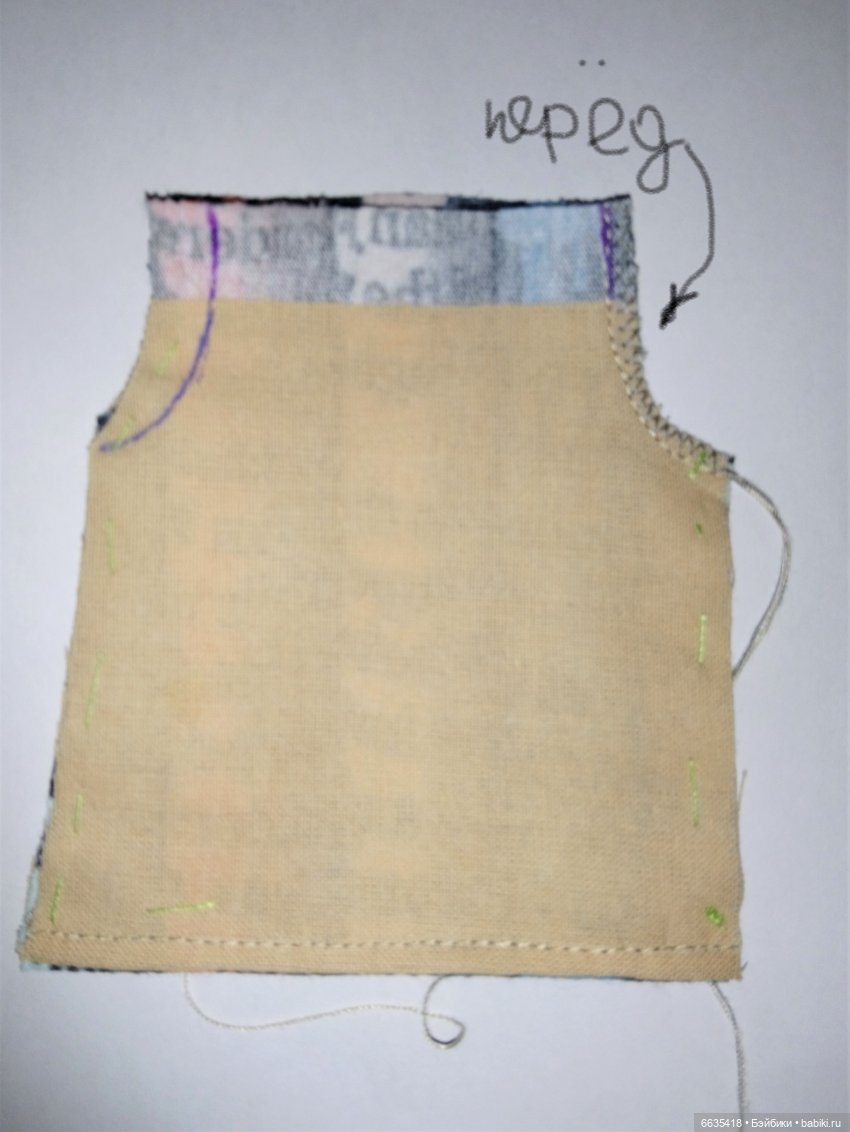 МК «Шьем костюмчик для кукол ростом 15-17 см». ЧАСТЬ 1 - «Шьем брючки»