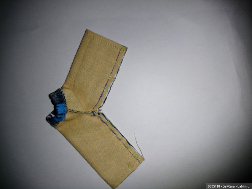 МК «Шьем костюмчик для кукол ростом 15-17 см». ЧАСТЬ 1 - «Шьем брючки»