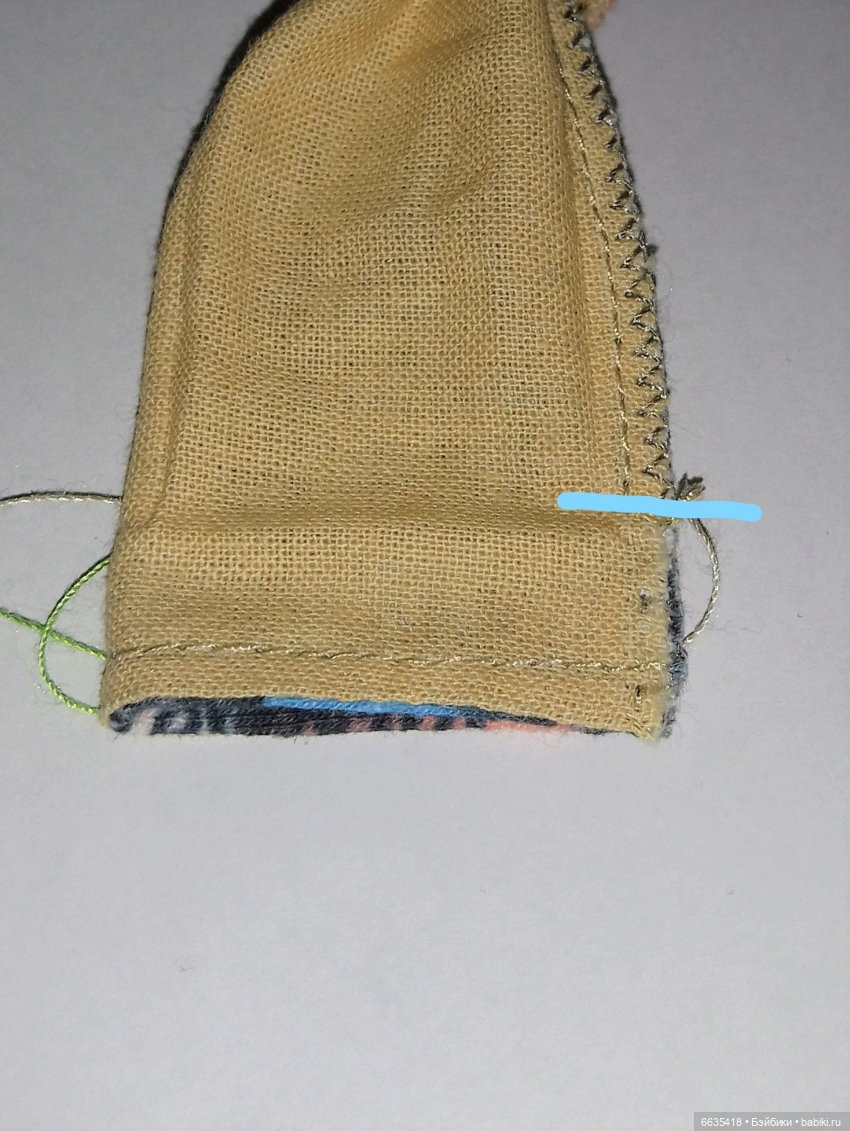 МК «Шьем костюмчик для кукол ростом 15-17 см». ЧАСТЬ 1 - «Шьем брючки»