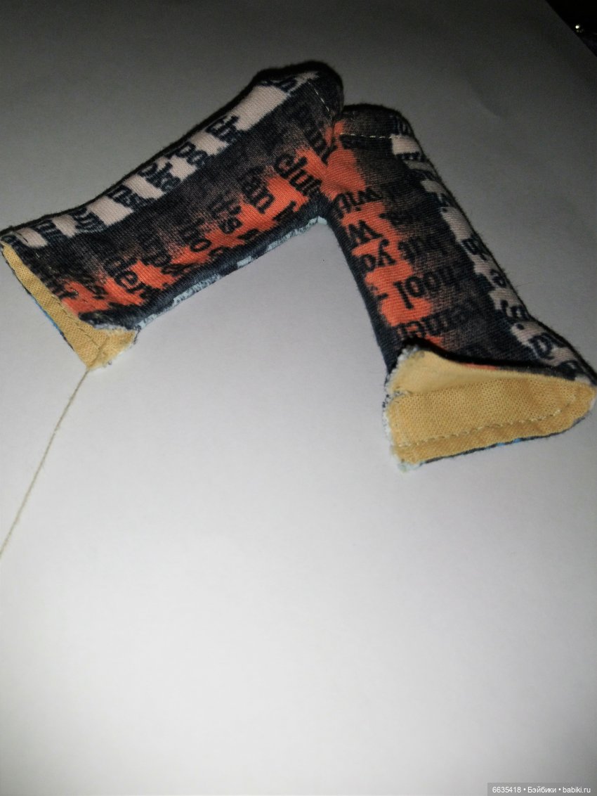 МК «Шьем костюмчик для кукол ростом 15-17 см». ЧАСТЬ 1 - «Шьем брючки»