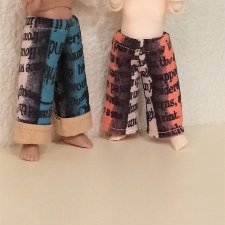 МК «Шьем костюмчик для кукол ростом 15-17 см». ЧАСТЬ 1 -  «Шьем брючки»