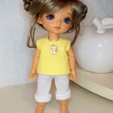 МК «Шьем костюмчик для кукол ростом 15 – 17 см» Часть 2 - «Шьем топ»