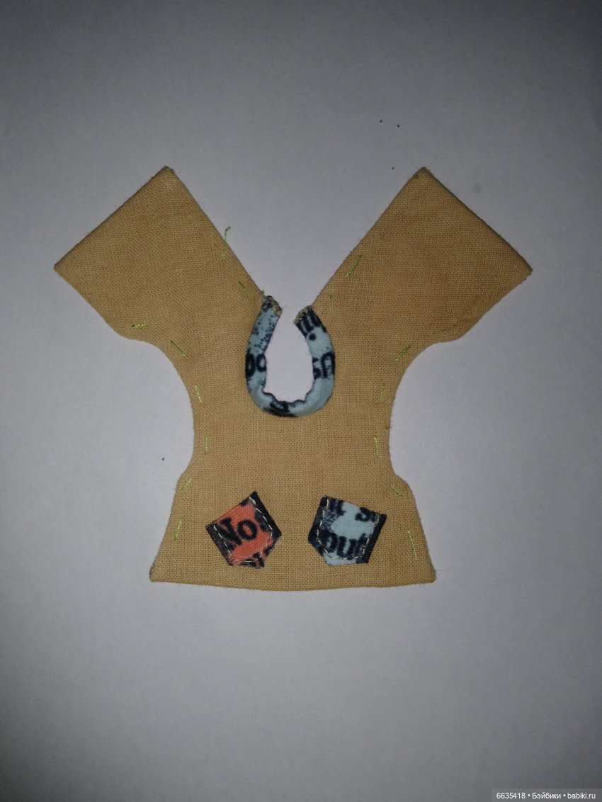 МК «ШЬЁМ КОСТЮМЧИК ДЛЯ КУКОЛ РОСТОМ 15 – 17 СМ» ЧАСТЬ 4 - «ШЬЁМ ТОП» (фото 8)