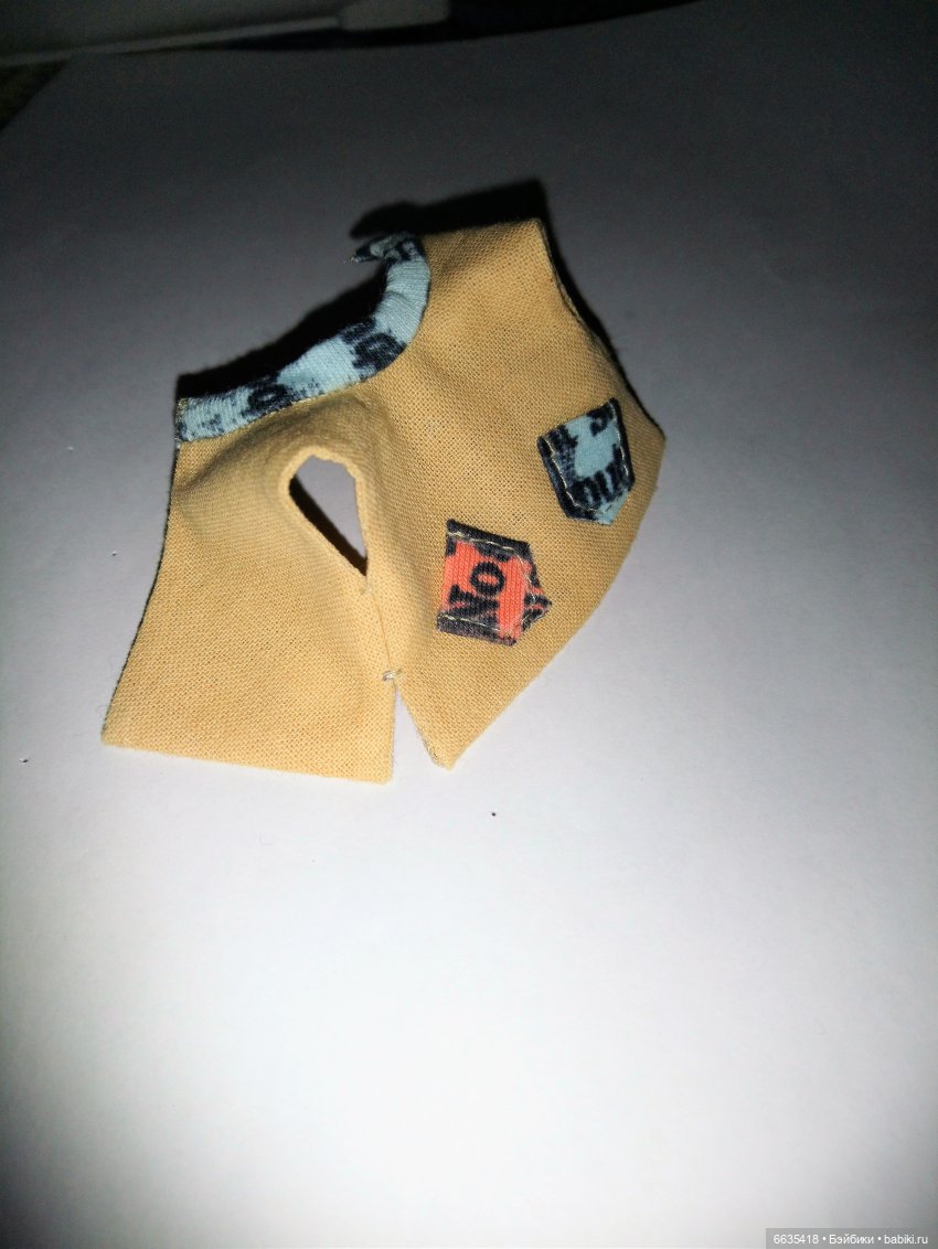 МК «ШЬЁМ КОСТЮМЧИК ДЛЯ КУКОЛ РОСТОМ 15 – 17 СМ» ЧАСТЬ 4 - «ШЬЁМ ТОП»