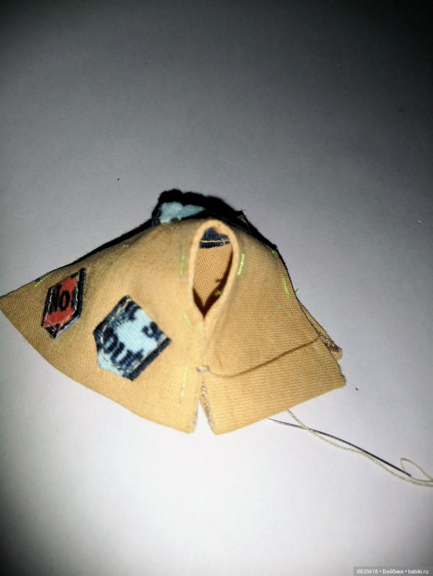 МК «ШЬЁМ КОСТЮМЧИК ДЛЯ КУКОЛ РОСТОМ 15 – 17 СМ» ЧАСТЬ 4 - «ШЬЁМ ТОП»