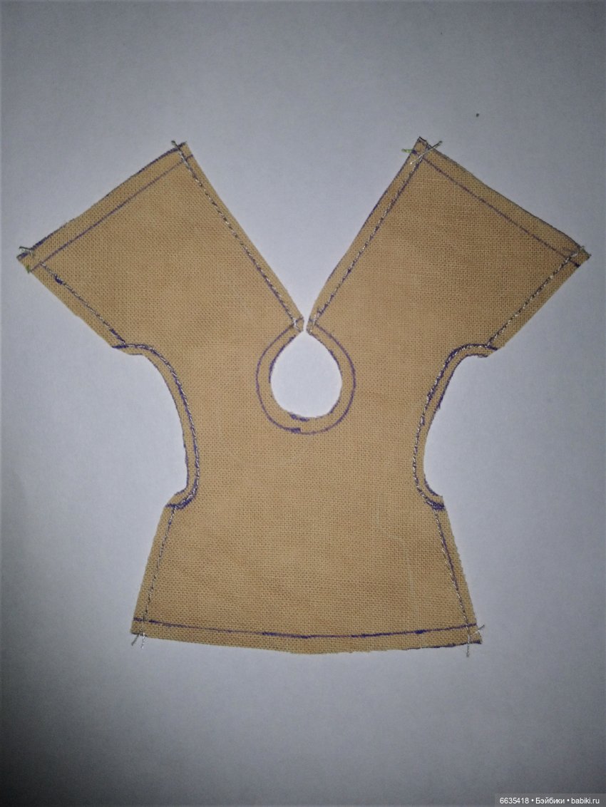 МК «ШЬЁМ КОСТЮМЧИК ДЛЯ КУКОЛ РОСТОМ 15 – 17 СМ» ЧАСТЬ 4 - «ШЬЁМ ТОП» (фото 3)