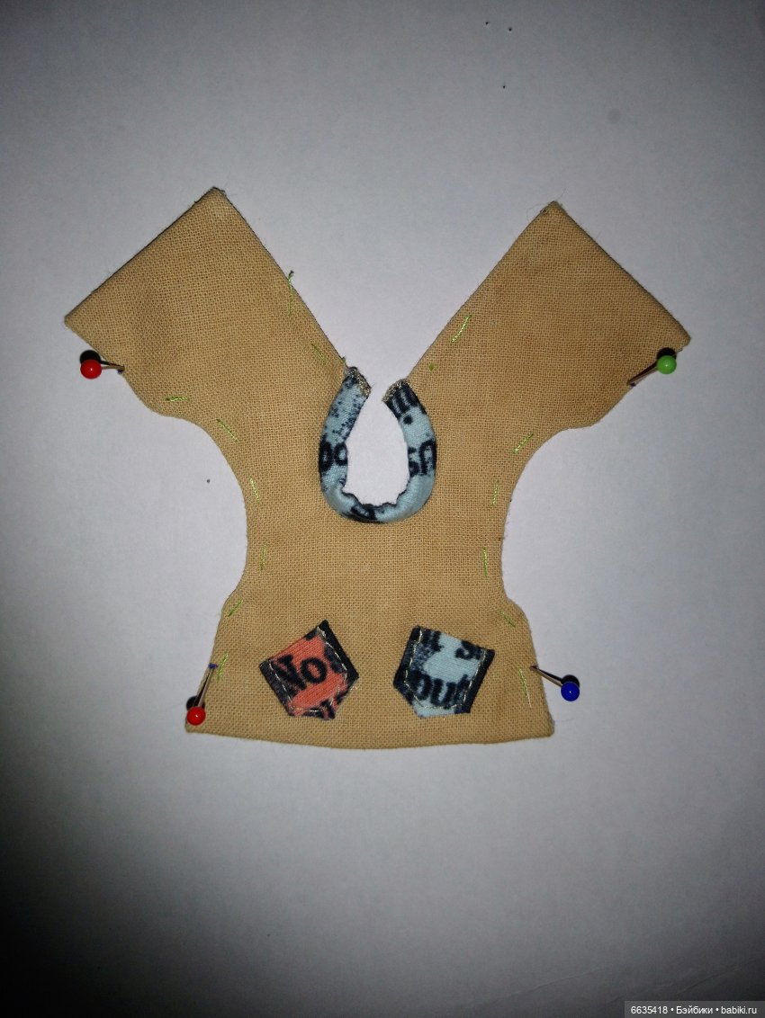 МК «ШЬЁМ КОСТЮМЧИК ДЛЯ КУКОЛ РОСТОМ 15 – 17 СМ» ЧАСТЬ 4 - «ШЬЁМ ТОП» (фото 10)