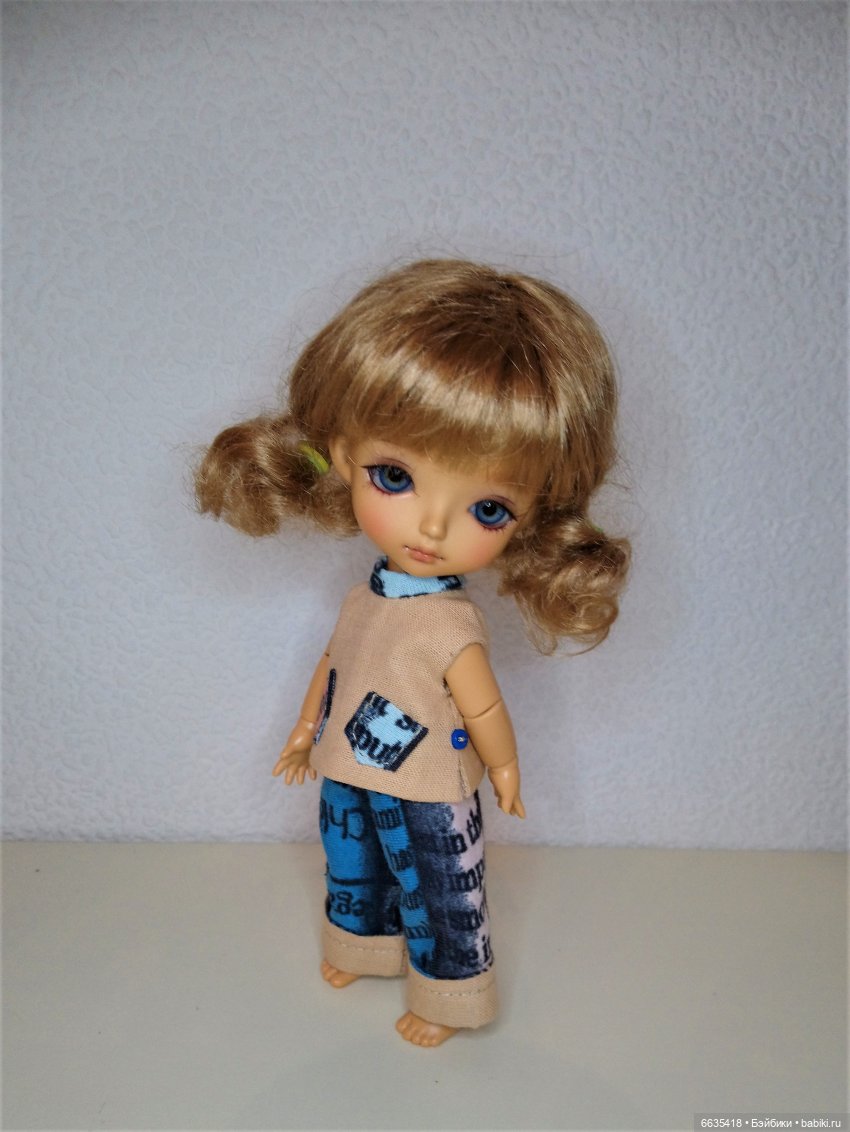 МК «ШЬЁМ КОСТЮМЧИК ДЛЯ КУКОЛ РОСТОМ 15 – 17 СМ» ЧАСТЬ 4 - «ШЬЁМ ТОП»