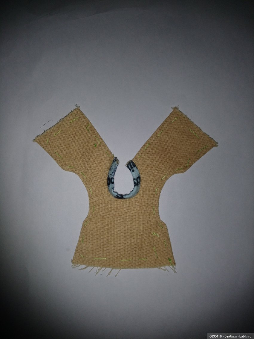 МК «ШЬЁМ КОСТЮМЧИК ДЛЯ КУКОЛ РОСТОМ 15 – 17 СМ» ЧАСТЬ 4 - «ШЬЁМ ТОП» (фото 6)