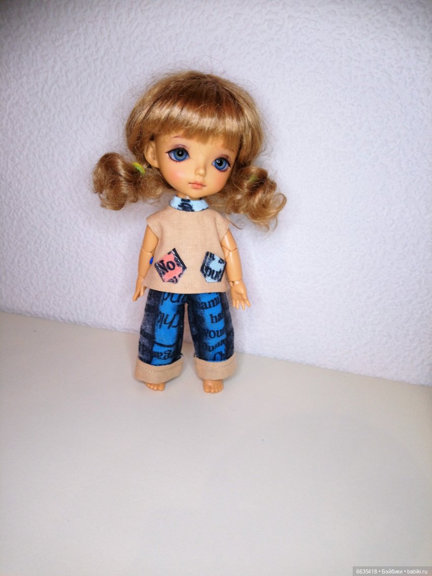 МК «ШЬЁМ КОСТЮМЧИК ДЛЯ КУКОЛ РОСТОМ 15 – 17 СМ» ЧАСТЬ 4 - «ШЬЁМ ТОП»