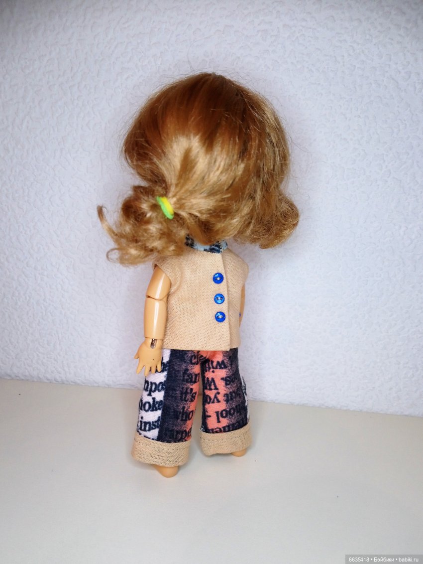 МК «ШЬЁМ КОСТЮМЧИК ДЛЯ КУКОЛ РОСТОМ 15 – 17 СМ» ЧАСТЬ 4 - «ШЬЁМ ТОП»