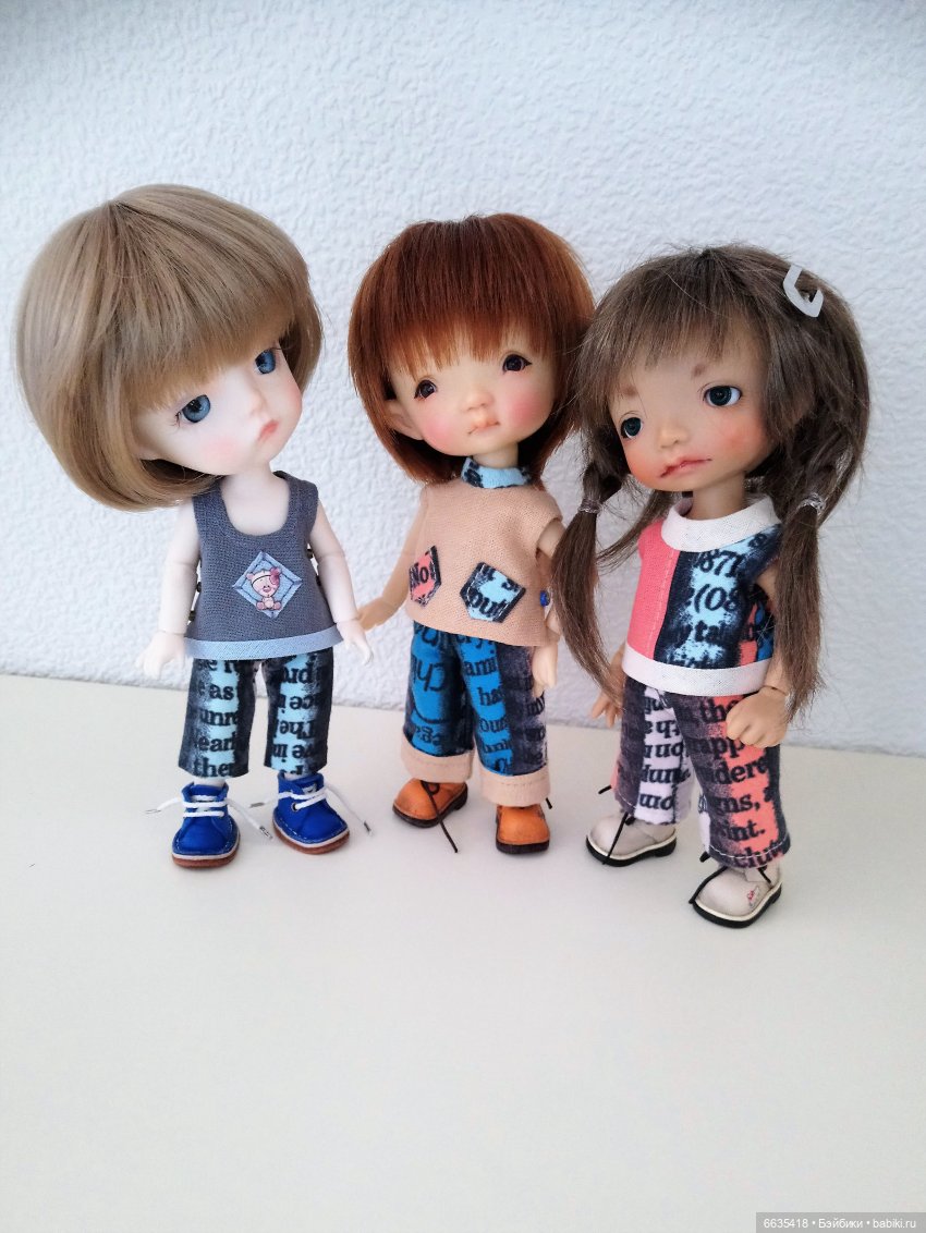 История одной ткани — Одежда и обувь для кукол своими руками: фото