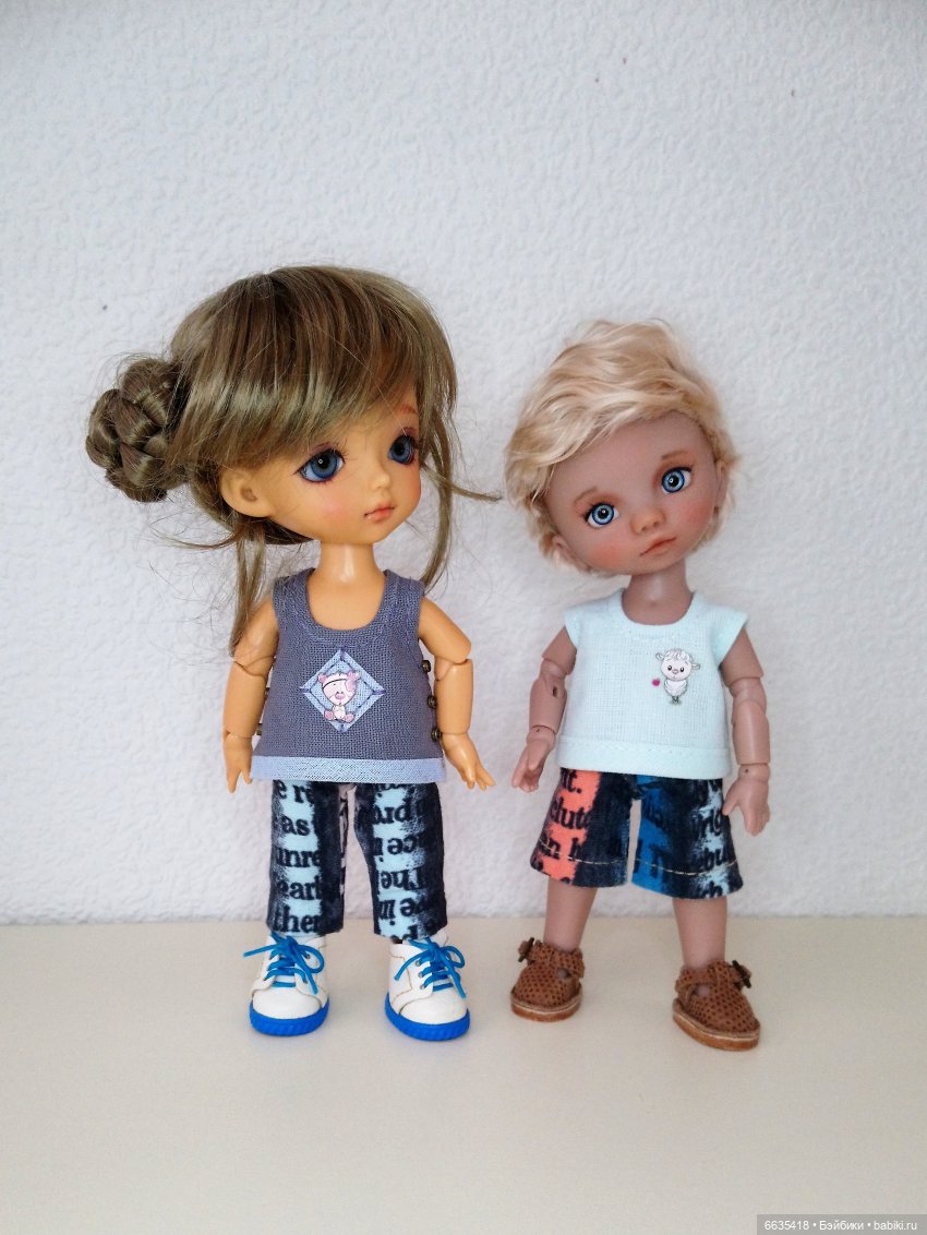 История одной ткани — Одежда и обувь для кукол своими руками: фото (фото 8)