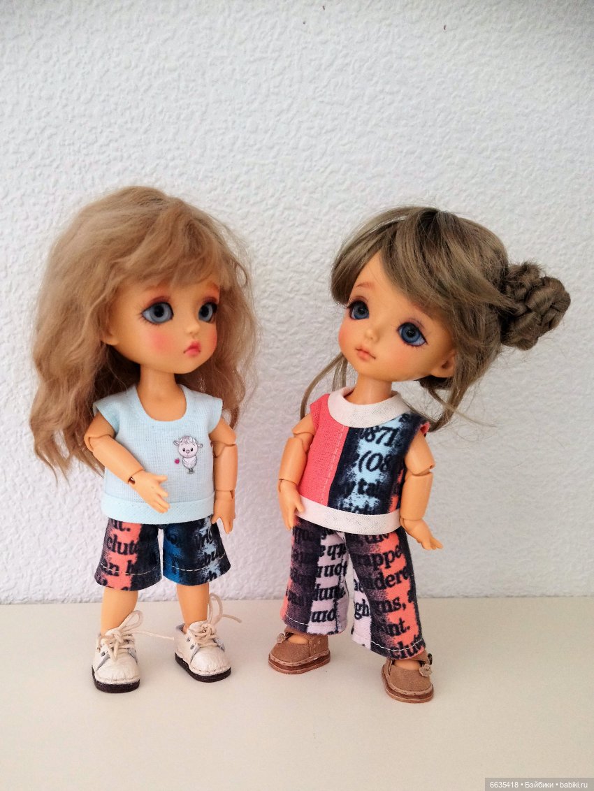 История одной ткани — Одежда и обувь для кукол своими руками: фото (фото 4)