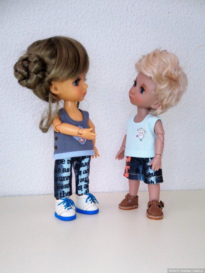 История одной ткани — Одежда и обувь для кукол своими руками: фото (фото 2)