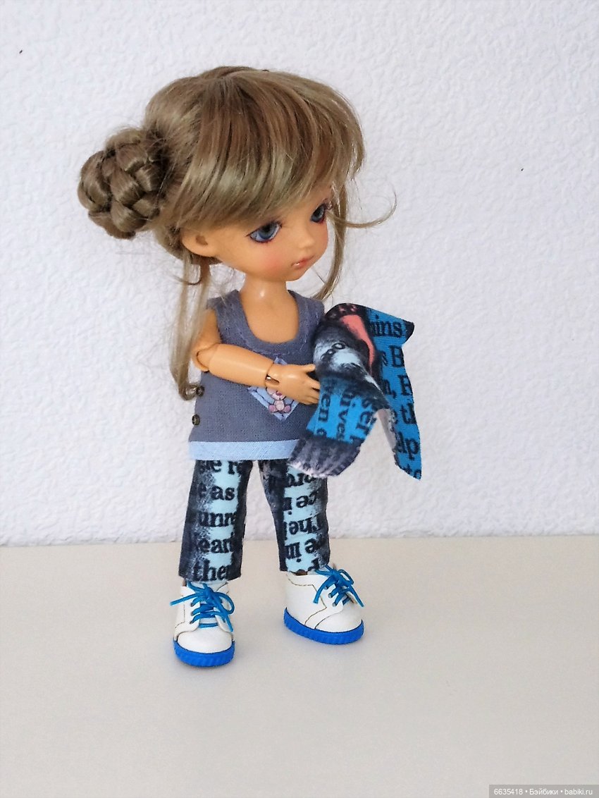 История одной ткани — Одежда и обувь для кукол своими руками: фото