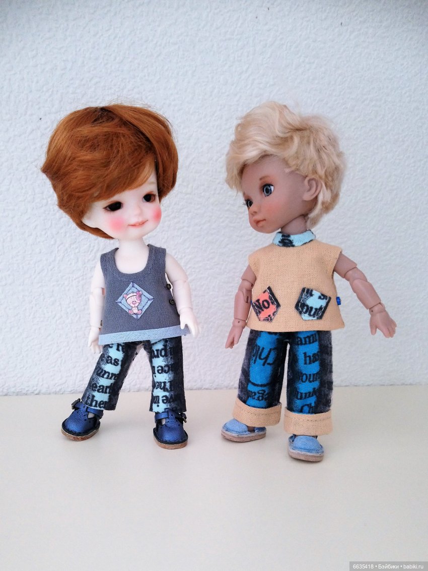 История одной ткани — Одежда и обувь для кукол своими руками: фото