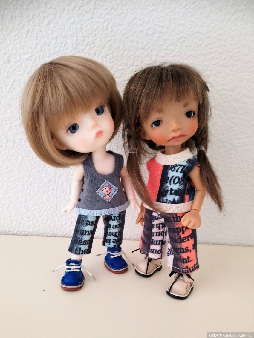 История одной ткани — Одежда и обувь для кукол своими руками: фото