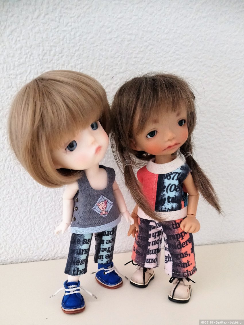 История одной ткани — Одежда и обувь для кукол своими руками: фото