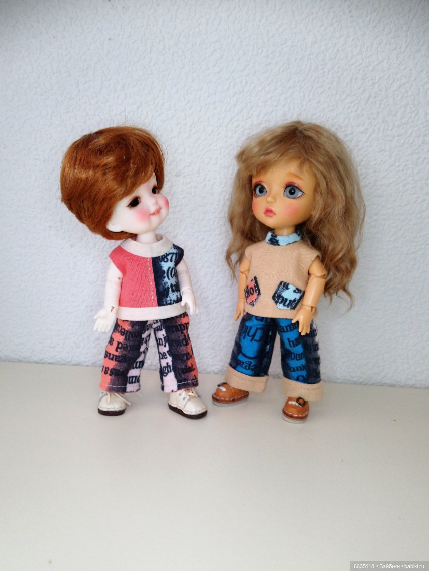 История одной ткани — Одежда и обувь для кукол своими руками: фото (фото 9)