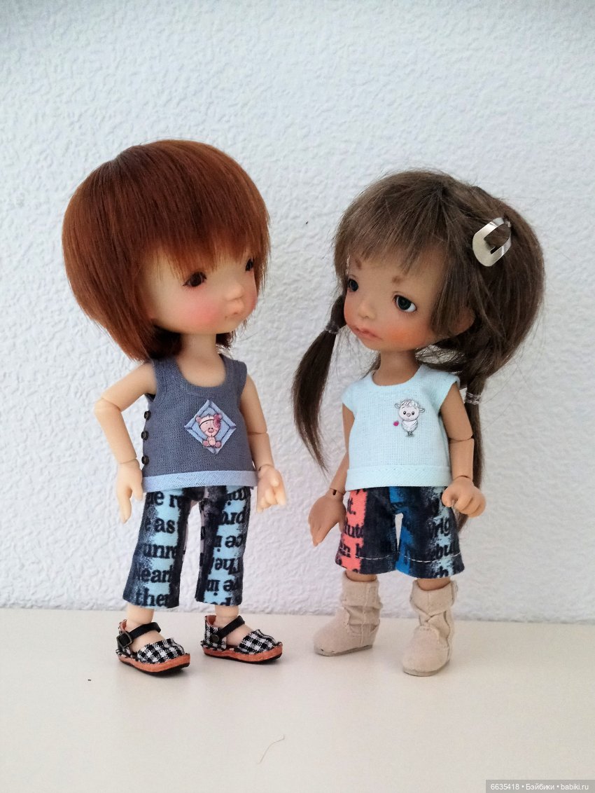 История одной ткани — Одежда и обувь для кукол своими руками: фото (фото 6)