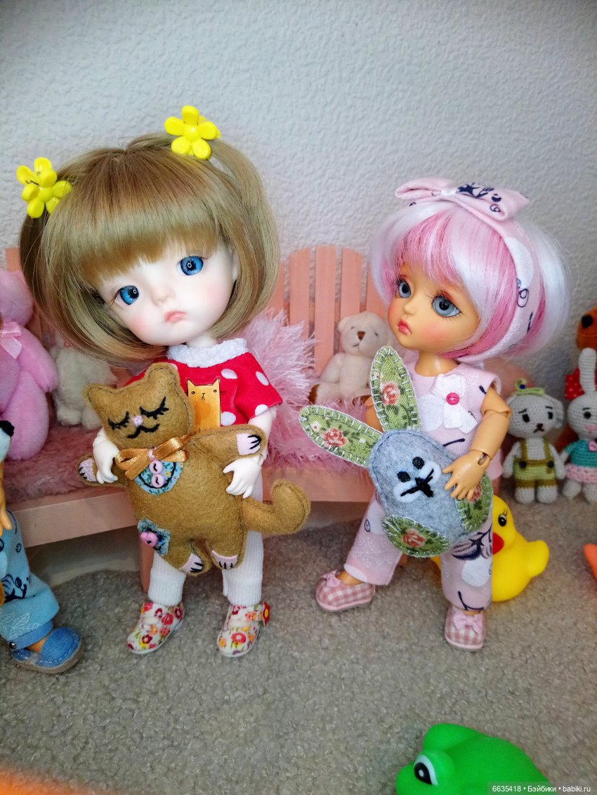 Любимые игрушки моих девочек