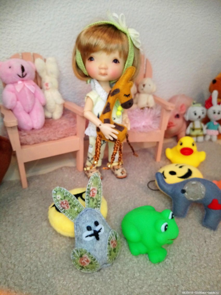 Любимые игрушки моих девочек