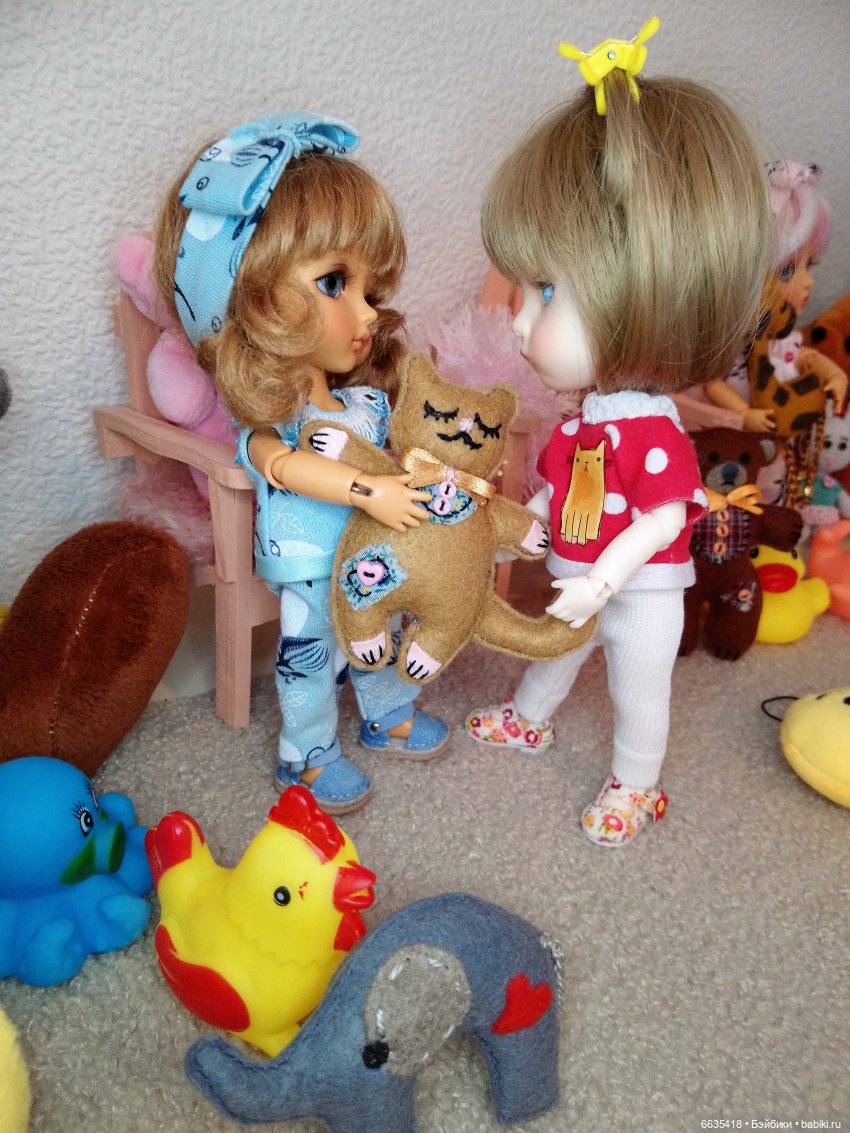 Любимые игрушки моих девочек