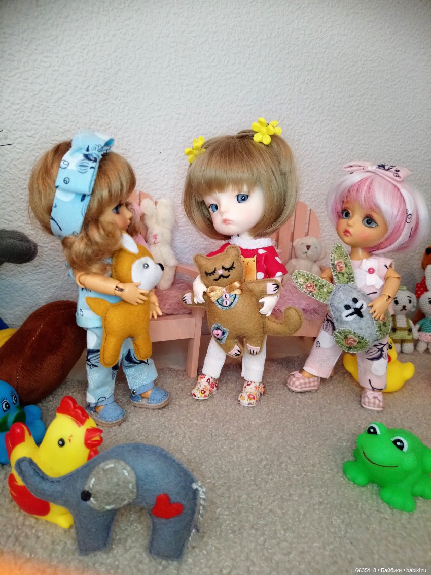 Любимые игрушки моих девочек