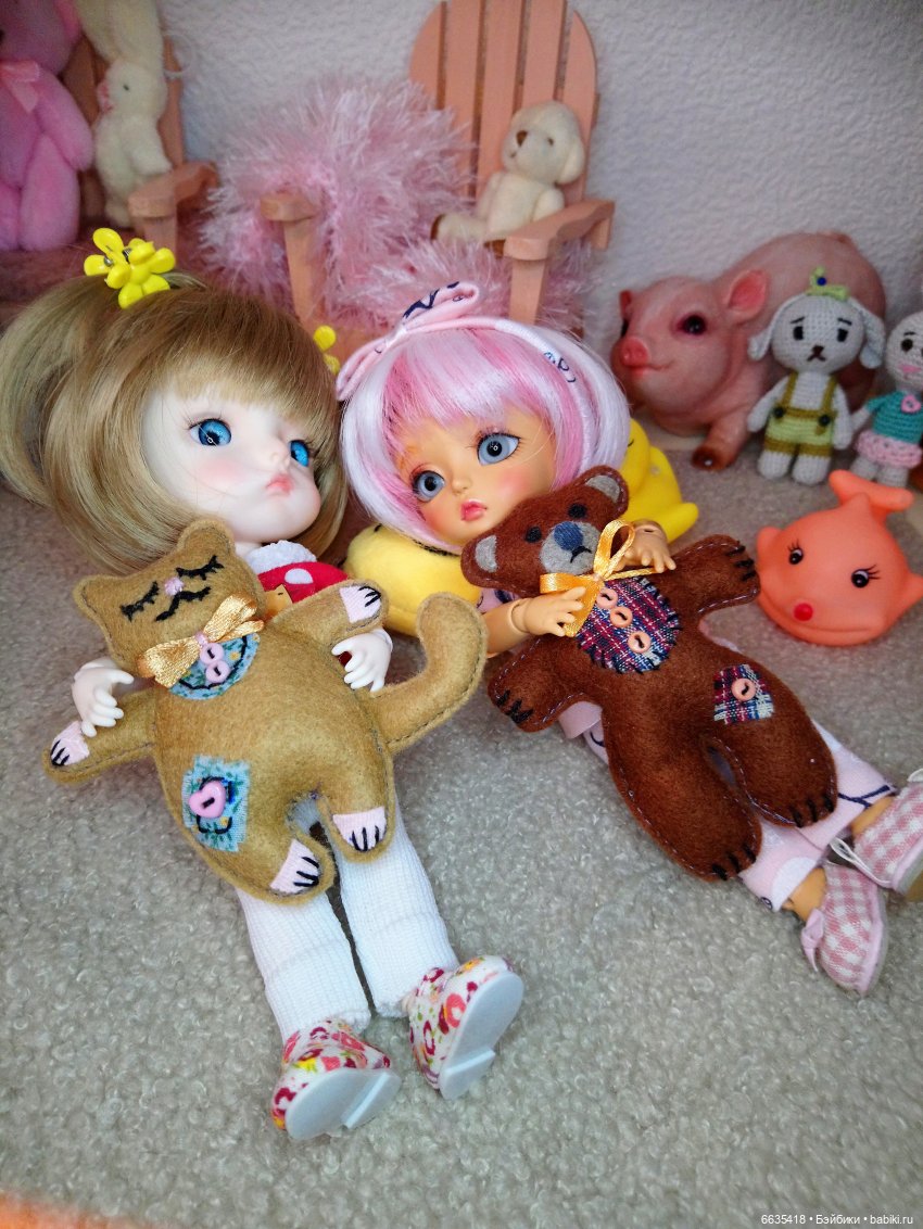 Любимые игрушки моих девочек