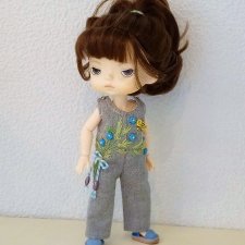 МК «Конструируем  выкройку комбенизончиков для кукол  Xiaomi Monst»