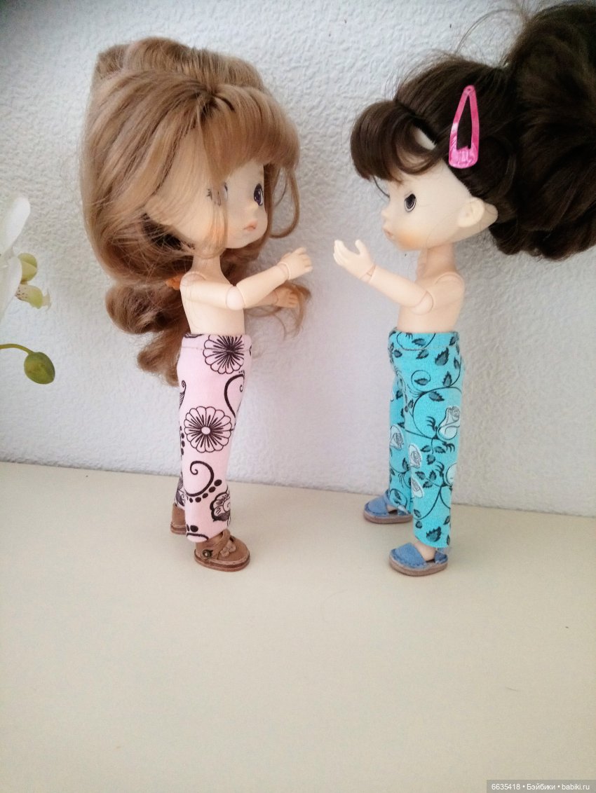 МК «Создаем выкройку брючек для кукол XIAOMI MONST» (фото 2)