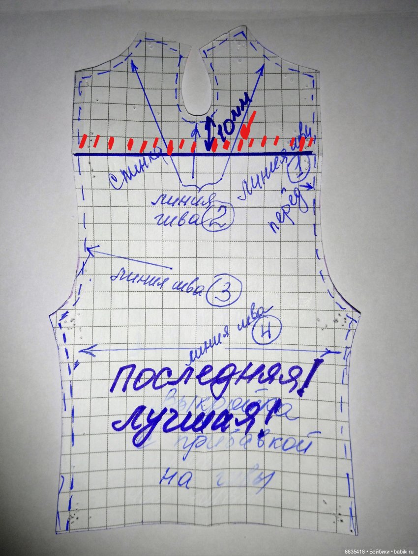 МК «Создаем выкройку брючек для кукол XIAOMI MONST» (фото 8)