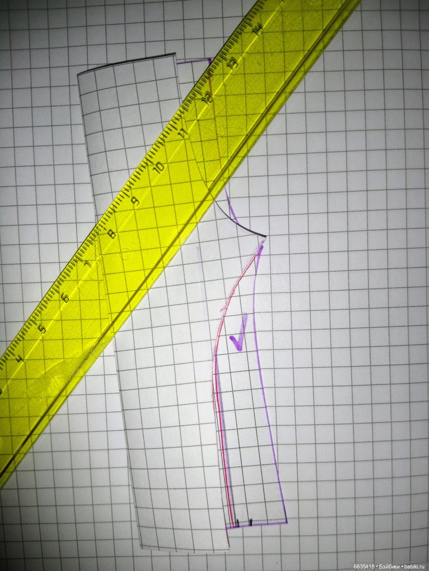 МК «Создаем выкройку брючек для кукол XIAOMI MONST»