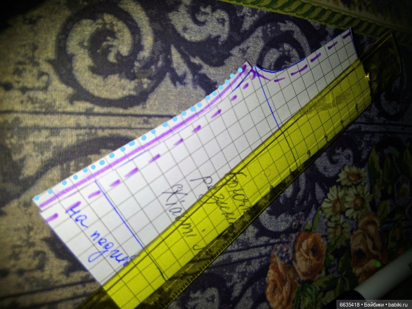 МК «Создаем выкройку брючек для кукол XIAOMI MONST»