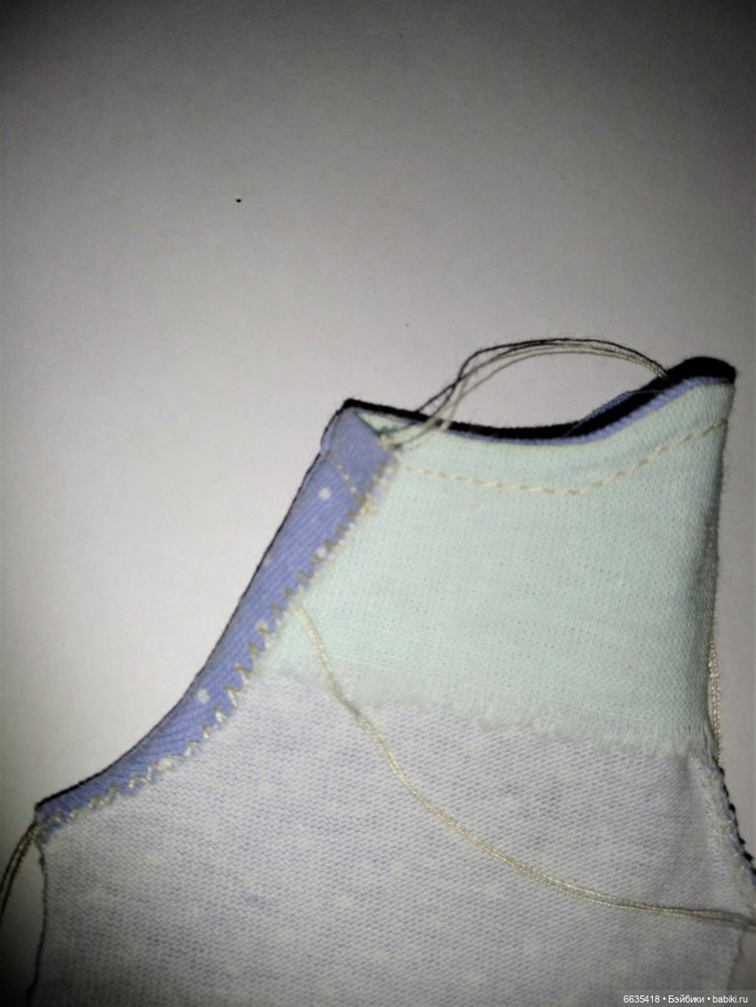 МК «Создаем выкройку комбинезончика с застежкой на спинке для кукол XIAOMI MONST»