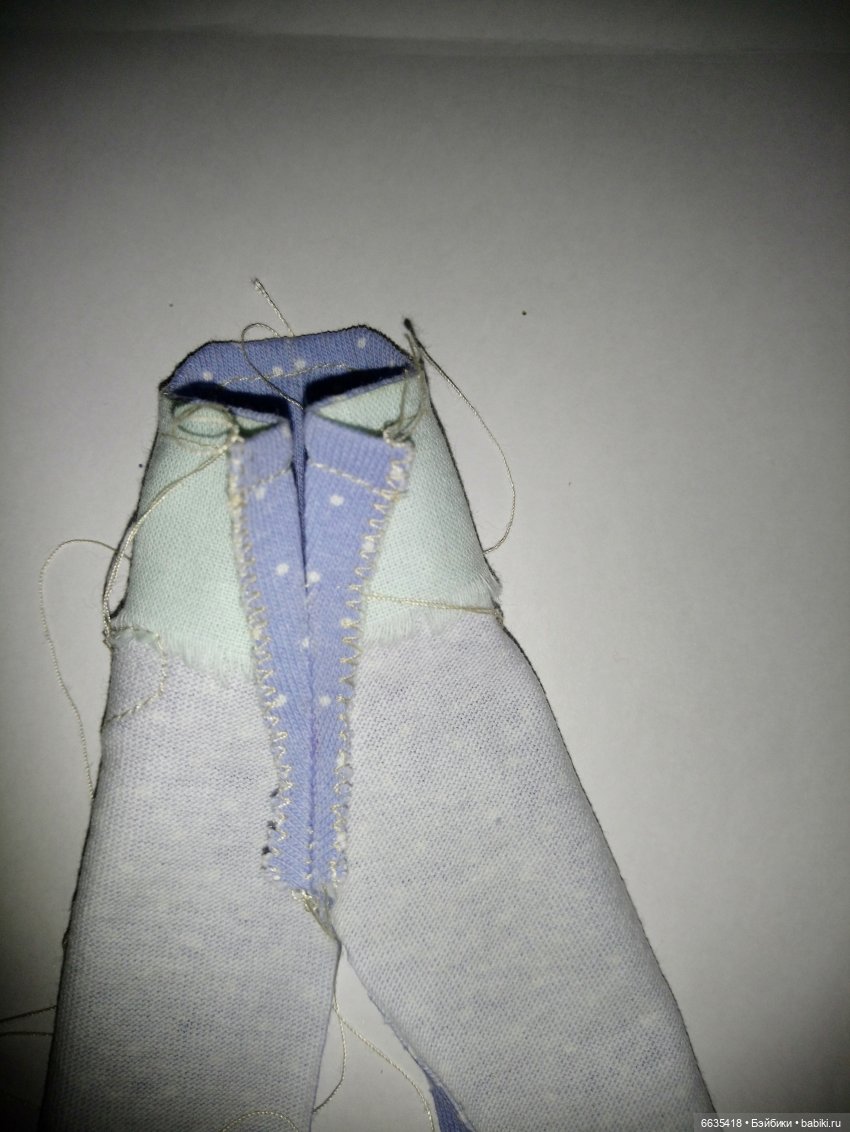 МК «Создаем выкройку комбинезончика с застежкой на спинке для кукол XIAOMI MONST»