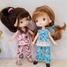 МК «Создаем выкройку топа для кукол XIAOMI MONST»