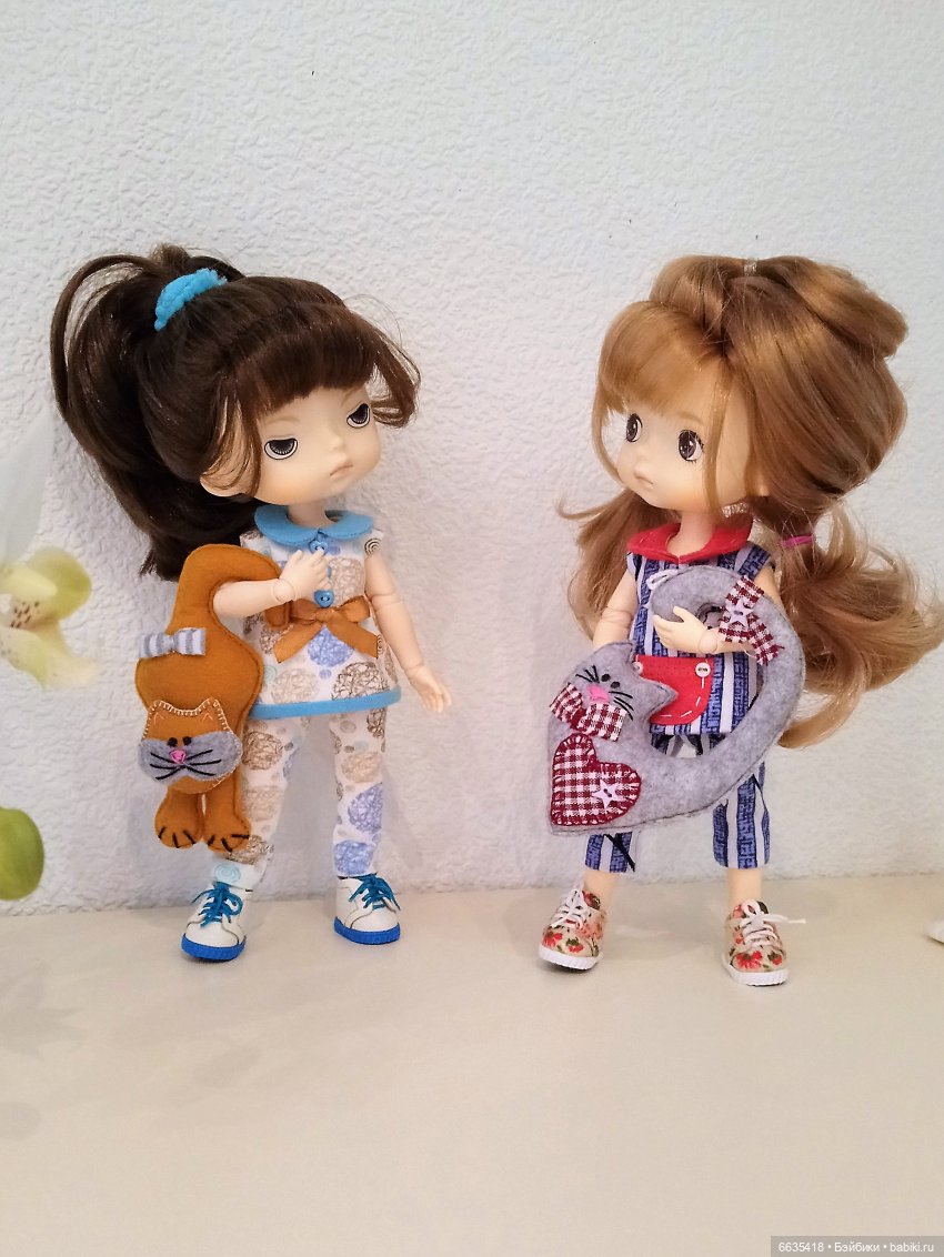 Послушные кошки | Бэйбики Послушные кошки — Одежда и обувь для кукол своими руками: фото