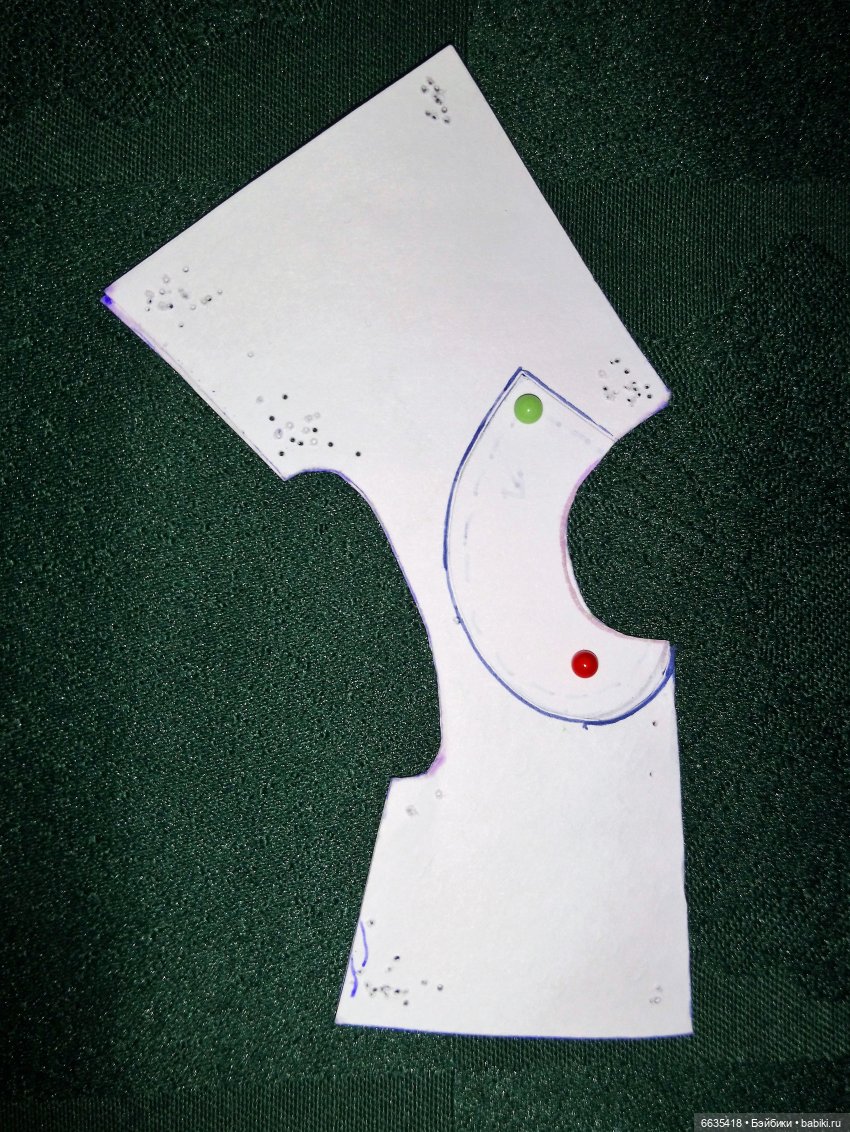 МК «Шьем топ с воротничком для кукол ростом 15 – 17 см» (фото 2)