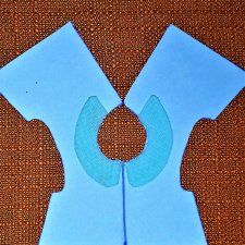 МК «Шьем топ с воротничком для кукол ростом 15 – 17 см»