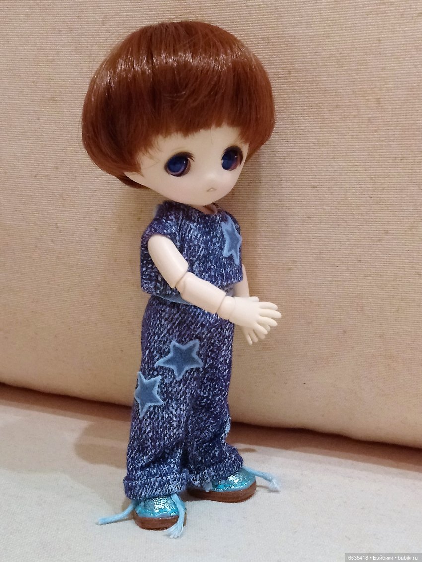 МК «Аппликация в одежде кукол»