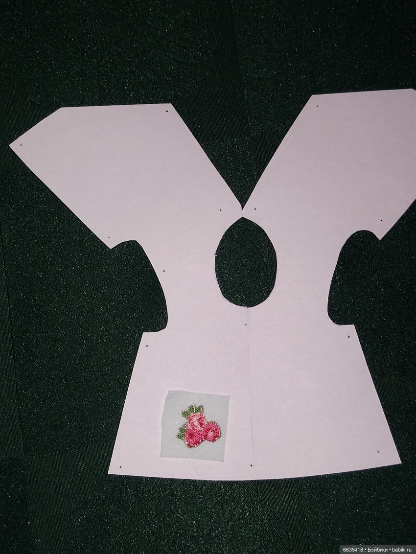 МК «Аппликация в одежде кукол»