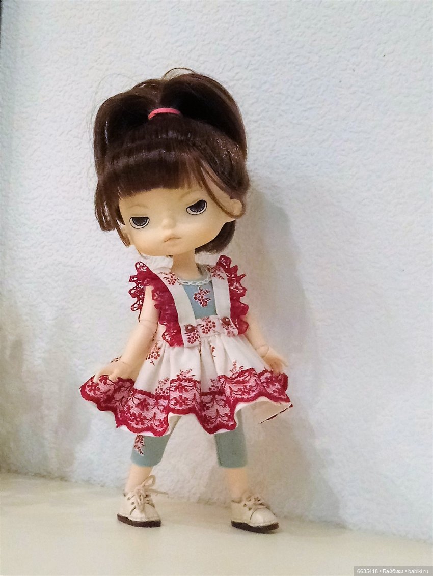 Шьем сарафанчик для кукол XIAOMI MONST (фото 6)