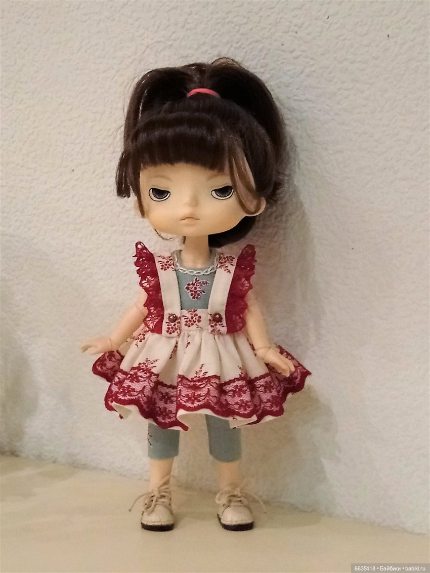 Шьем сарафанчик для кукол XIAOMI MONST (фото 5)