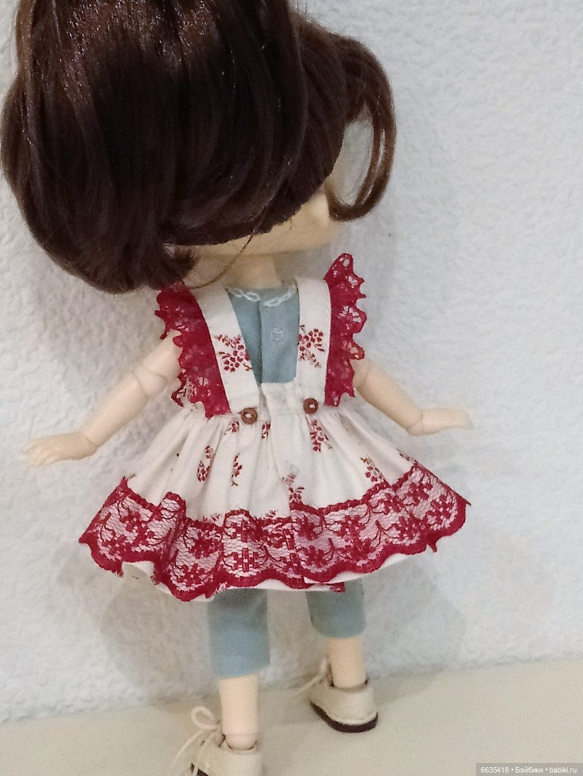 Шьем сарафанчик для кукол XIAOMI MONST (фото 9)