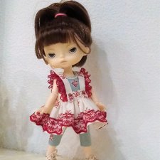 Шьем сарафанчик для кукол XIAOMI MONST