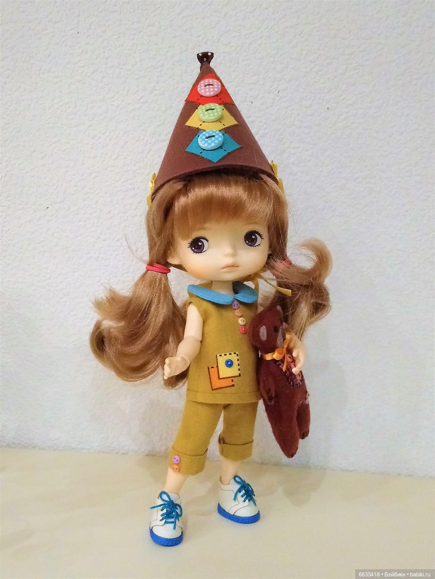 Маленькая клоунесса — Одежда и обувь для кукол своими руками: фото (фото 2)