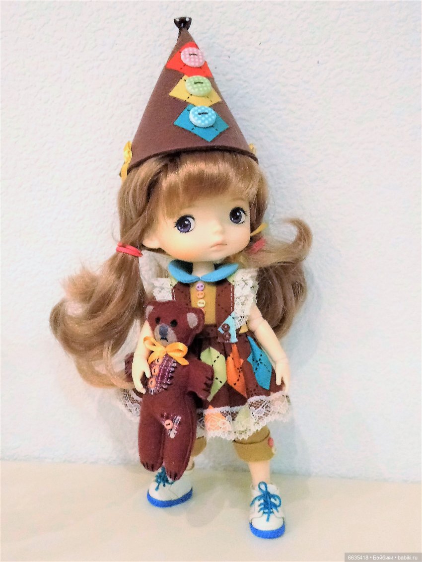 Маленькая клоунесса — Одежда и обувь для кукол своими руками: фото